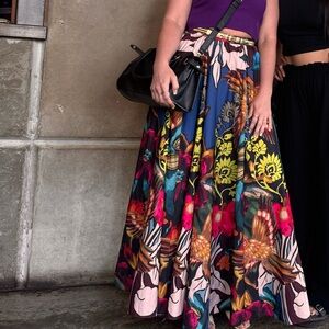 Rachel Zoe Women’s Maxi Skirt Size L Multicolor